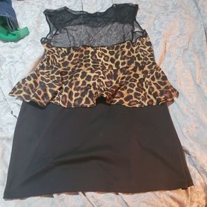 Cheetah dress
